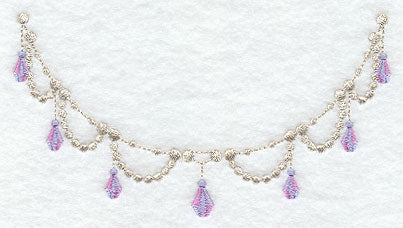 Jewels and Beads Neckline (Crewneck)