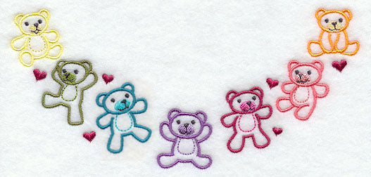 Teddy Bears Neckline (Crewneck)