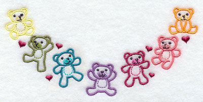 Teddy Bears Neckline (Crewneck)