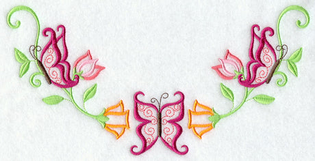 Bold Butterflies Neckline (Crewneck)