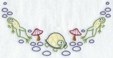 Frog and Turtle Neckline (Crewneck)