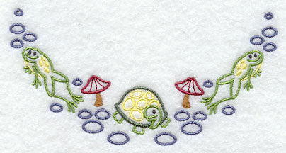 Frog and Turtle Neckline (Crewneck)