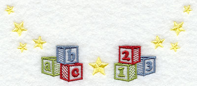 Letter Blocks Neckline (Crewneck)