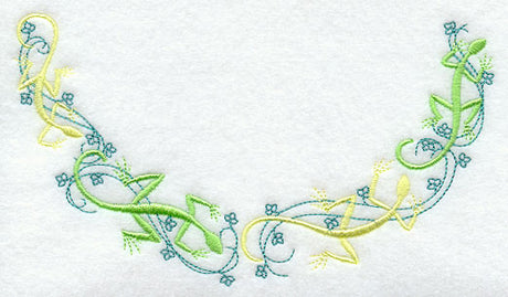 Leaping Lizards Neckline (Crewneck)