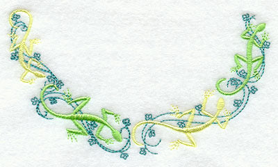 Leaping Lizards Neckline (Crewneck)