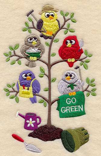 Go Green Tweet
