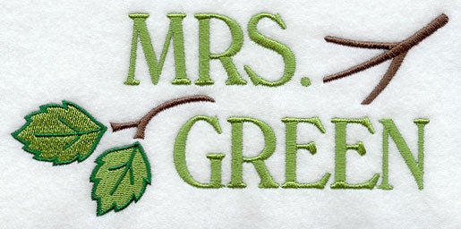 Mrs. Green