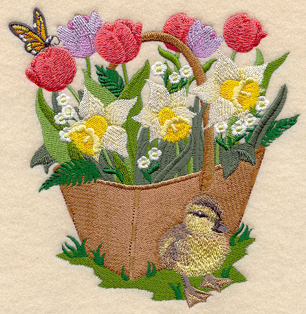 Spring Stitches - Duckling