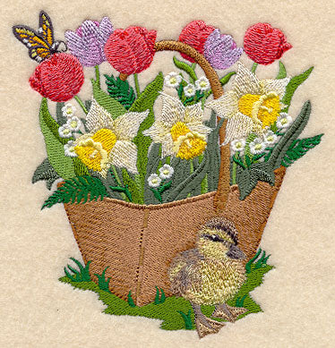 Spring Stitches - Duckling