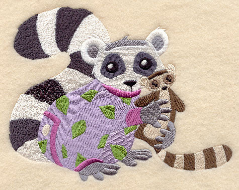 Lemur in Pajamas