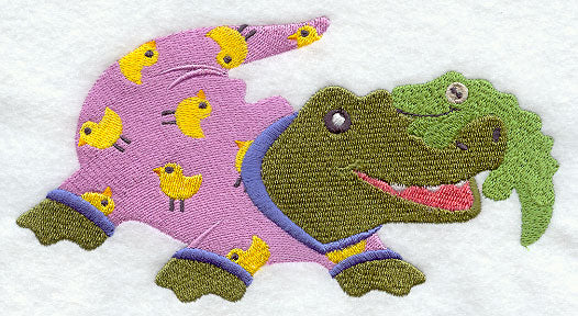 Alligator in Pajamas