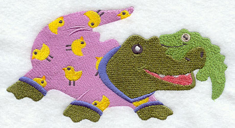 Alligator in Pajamas