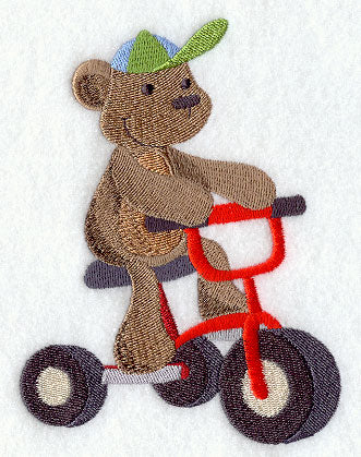 Tricycling Bear