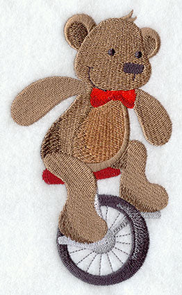 Unicycling Bear