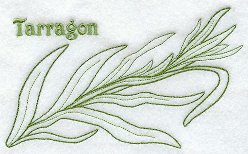 Tarragon (Redwork)
