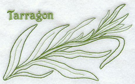 Tarragon (Redwork)
