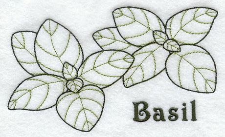 Basil (Redwork)