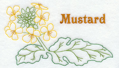 Mustard (Redwork)
