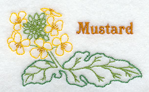Mustard (Redwork)