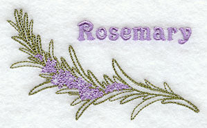 Rosemary (Redwork)