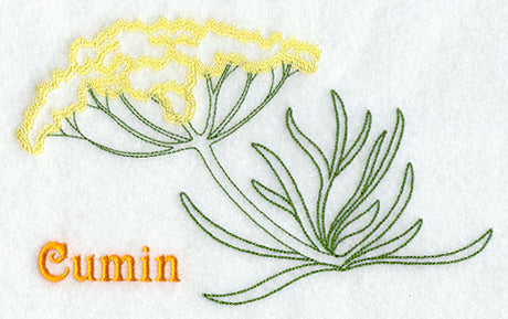 Cumin (Redwork)