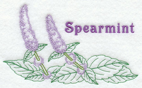 Spearmint (Redwork)