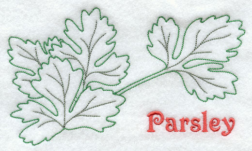 Parsley (Redwork)