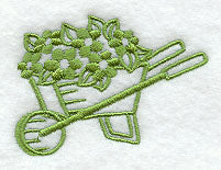 Simply Spring Wheelbarrow