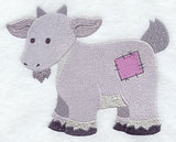 Primitive Patchwork Goat