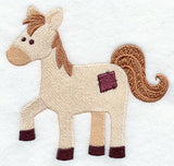 Primitive Patchwork Horse