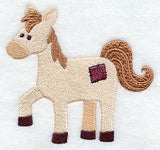 Primitive Patchwork Horse