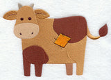 Primitive Patchwork Cow