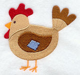 Primitive Patchwork Chicken