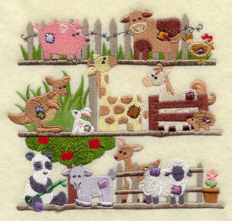Primitive Patchwork Menagerie