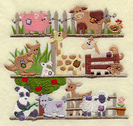 Primitive Patchwork Menagerie