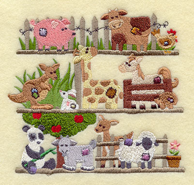 Primitive Patchwork Menagerie