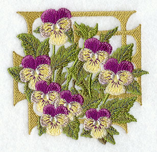 Victorian Pansies