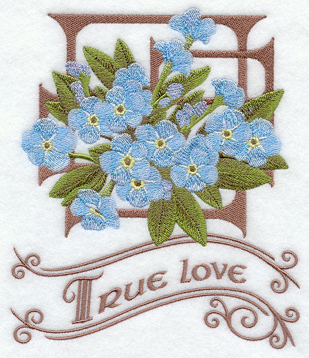 Victorian Forget-Me-Nots - True Love