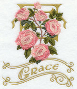 Victorian Pink Rose - Grace