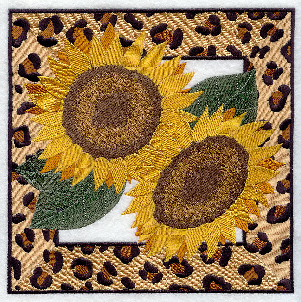 Sassy Sunflowers Square