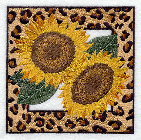 Sassy Sunflowers Square