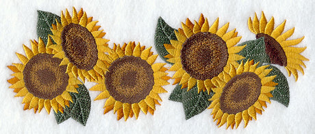 Sassy Sunflowers Border