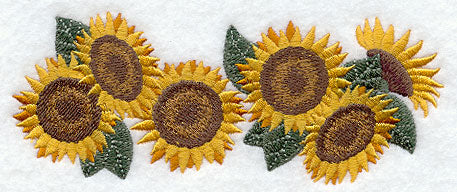 Sassy Sunflowers Border