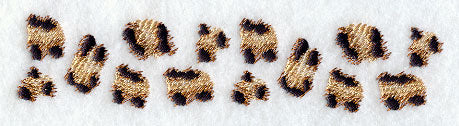 Sassy Leopard Print Border
