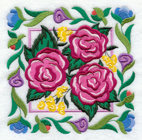 Perky Peonies and Posies Square