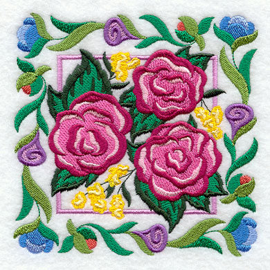 Perky Peonies and Posies Square