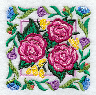 Perky Peonies and Posies Square