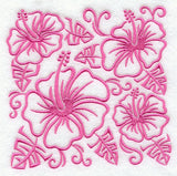 Simply Hibiscus Square