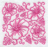 Simply Hibiscus Square