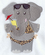 Elephant at the Beach